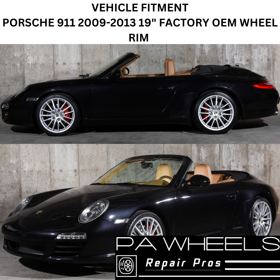 PORSCHE 911 2009-2013 19" FACTORY OEM FRONT WHEEL RIM 67327 99736215604