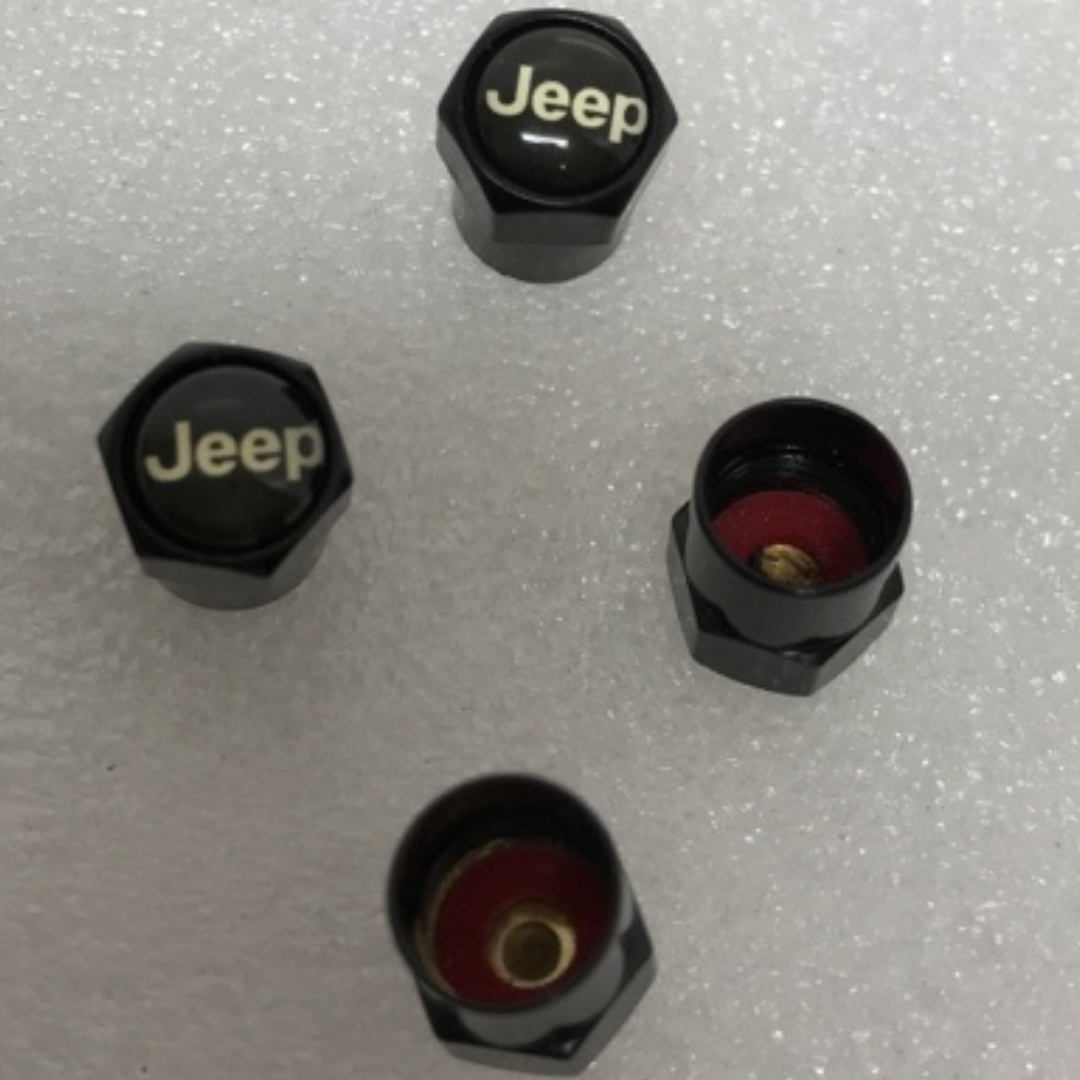 Set of 4 Jeep Tire Valves For Car 1dba6c53