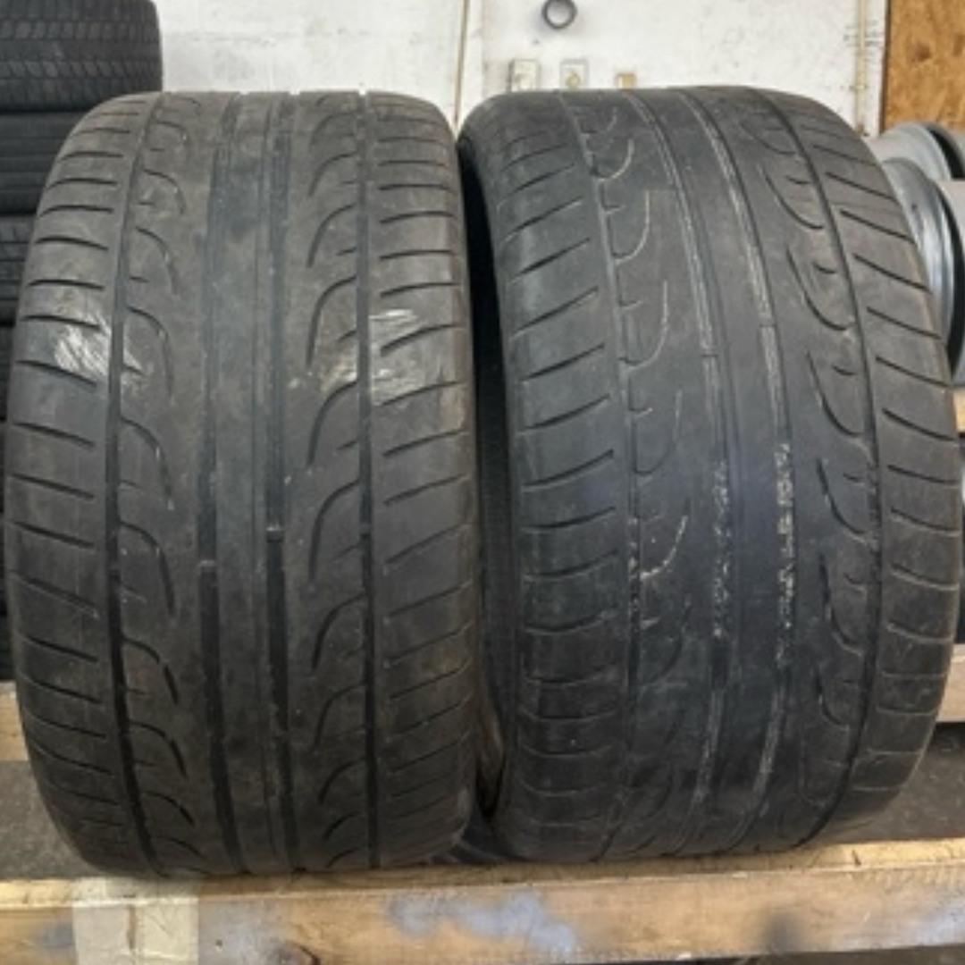 SET OF 2 DUNLOP SPORT 325/30/21 TIRES cd465607