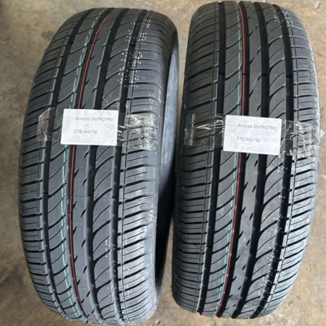 Set of 2 ARROYO GRAND SPORT 215/60/16 Tires 0cf9079c