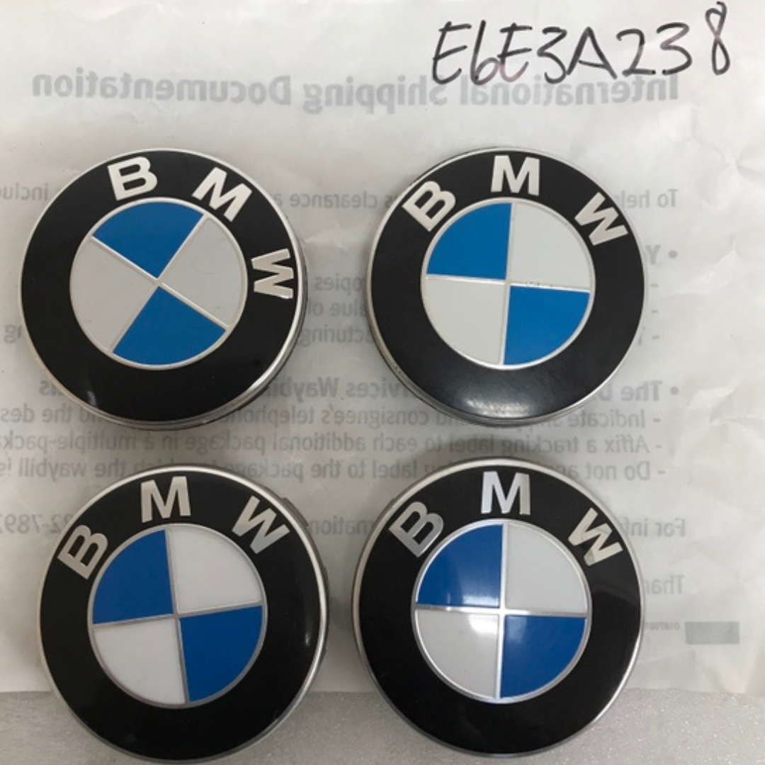 Set of 4 BMW Wheel Center Cap 68mm Genuine 36136783536 e6e3a238
