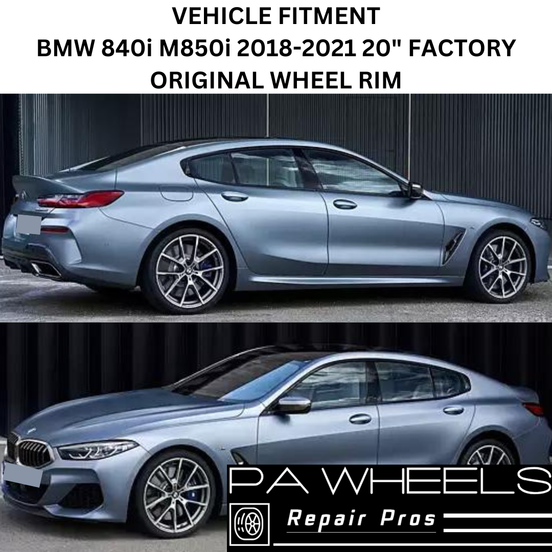 BMW 840i M850i 2018-2021 20" FACTORY OEM FRONT WHEEL RIM 86422 8095801