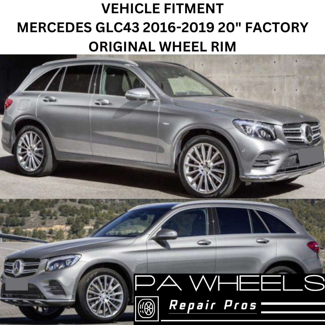 MERCEDES GLC43 2016-2022 20" FACTORY OEM FRONT AMG WHEEL RIM 85484 A2534011900