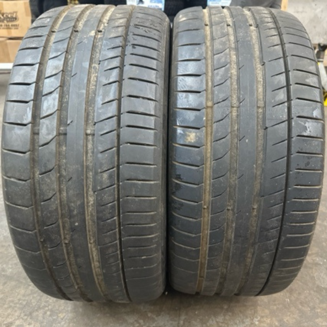 SET OF 2 CONTINENTAL CONTISPORTCONTACT 255/35/19 TIRES 1795523f