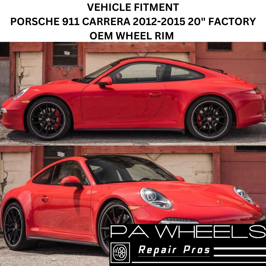 PORSCHE 911 CARRERA 2012-2015 20" FACTORY OEM FRONT WHEEL RIM 67421 99136216104