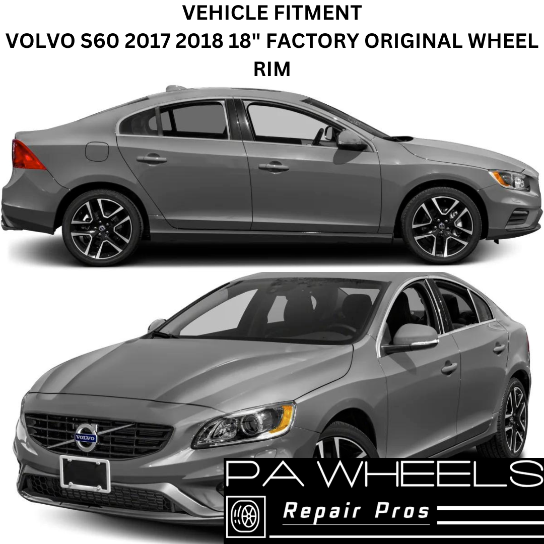 VOLVO S60 2017 2018 18" FACTORY ORIGINAL WHEEL RIM "Tucan" 31470982 70427