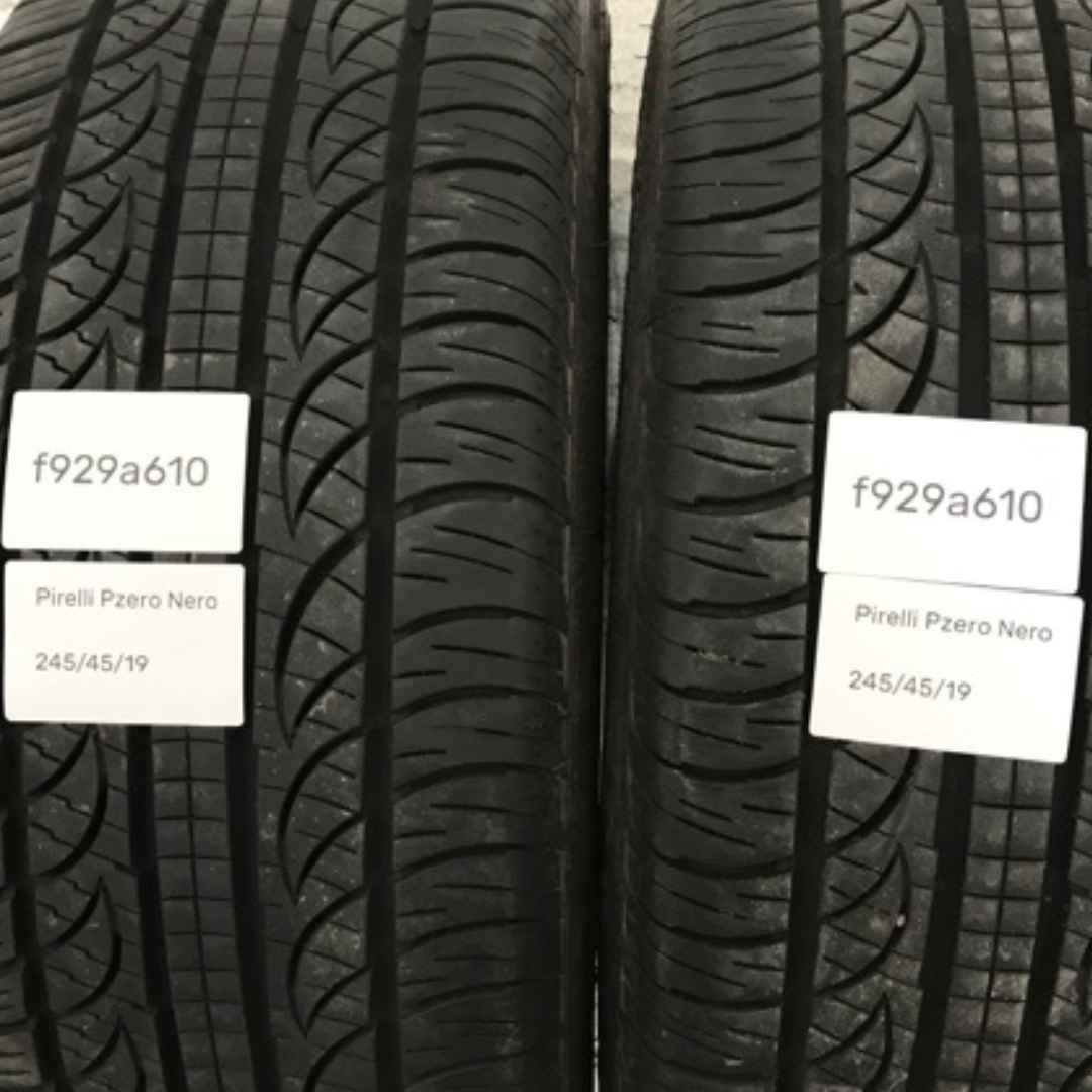 Set of 2 Pirelli P Zero Nero 245/45/19 f929a610