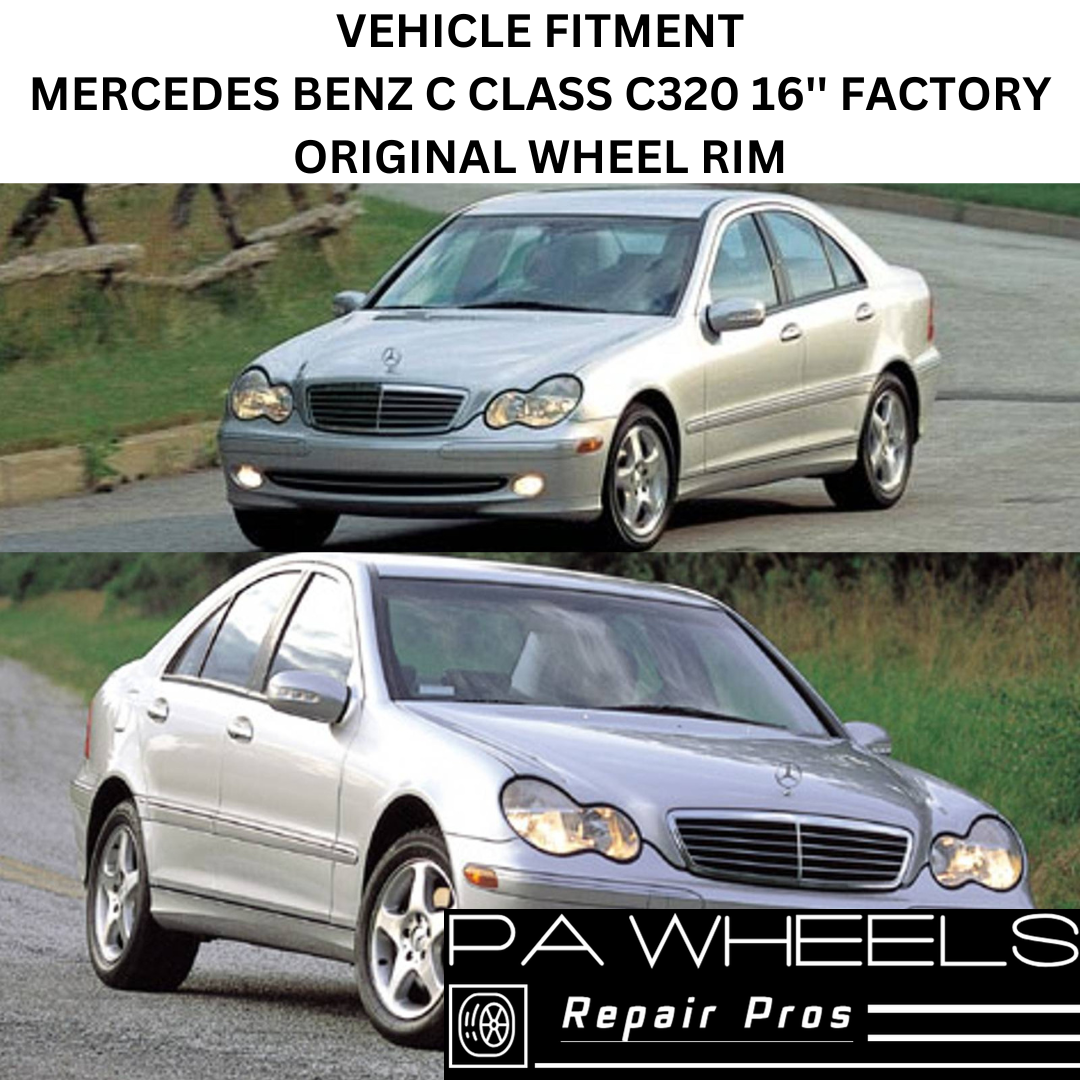 MERCEDES BENZ C CLASS C320 16" FACTORY ORIGINAL WHEEL RIM 65407 A2034014902