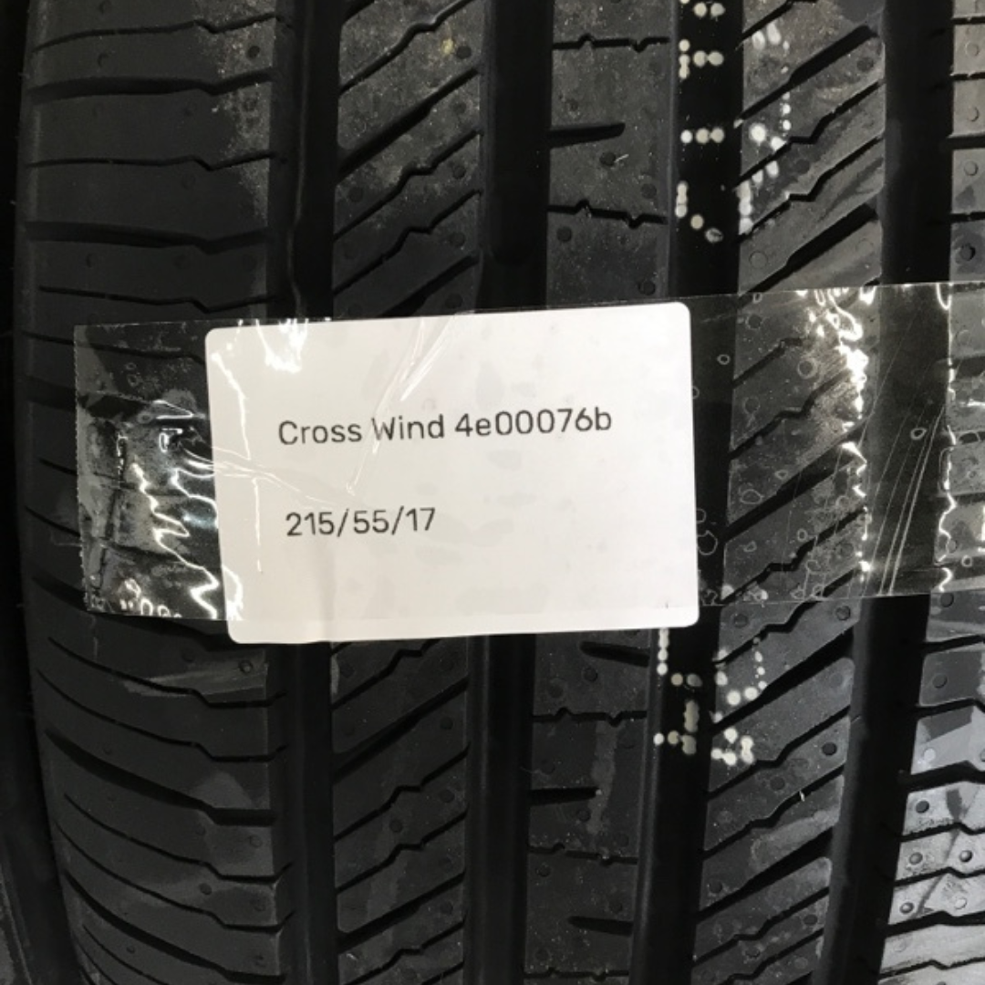 Set of 4 CROSS WIND HP010 PLUS 215/55/17 Tires 4e00076b
