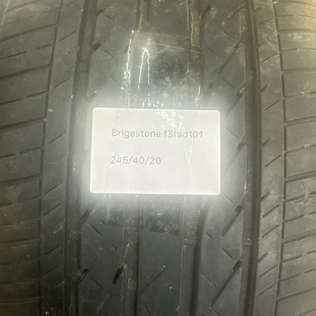 One Bridgestone Potenza RE97AS 245/40/20 Tire f3fad101