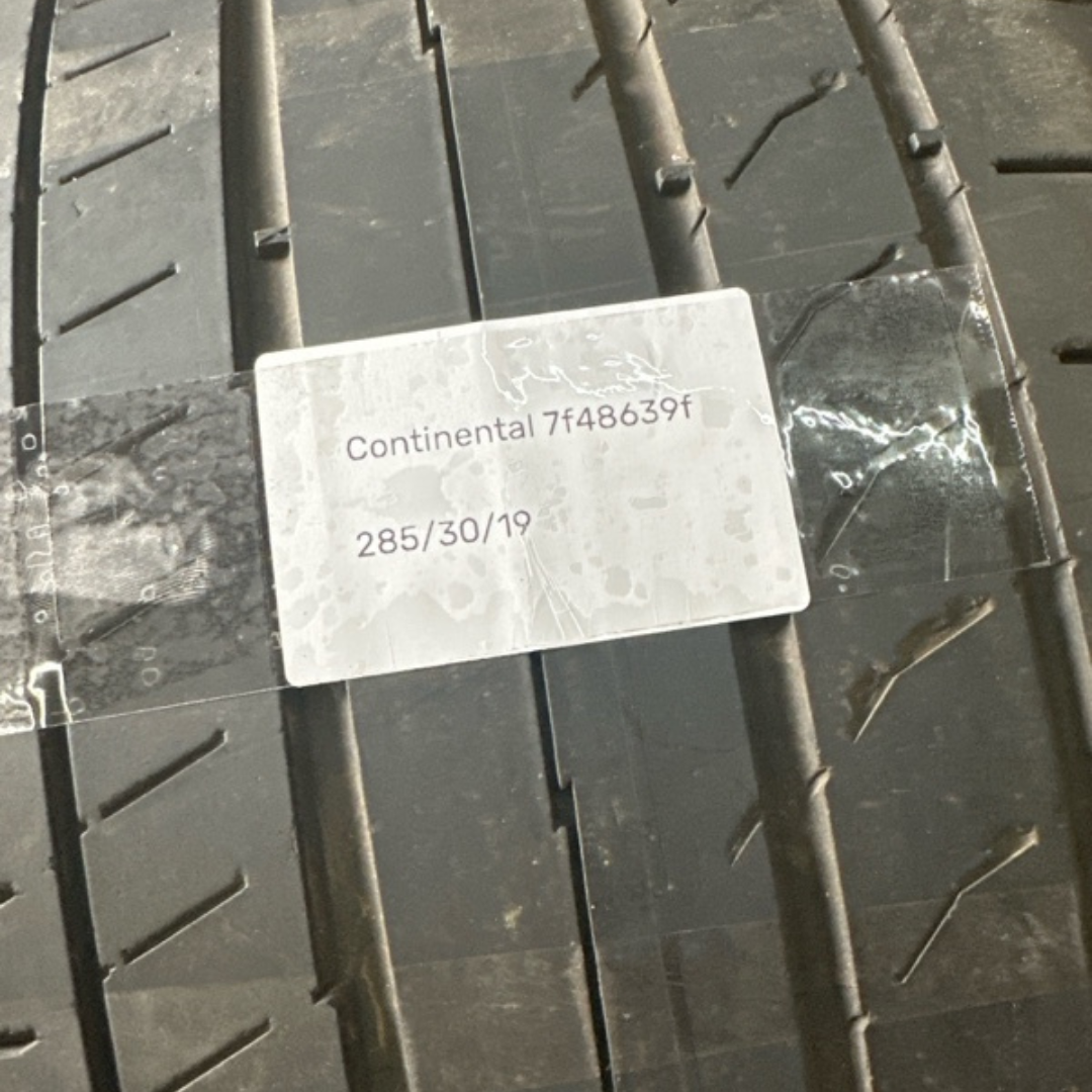 Set of 2 CONTINENTAL ContiSport Contact 285/30/19 Tires 7f48639f