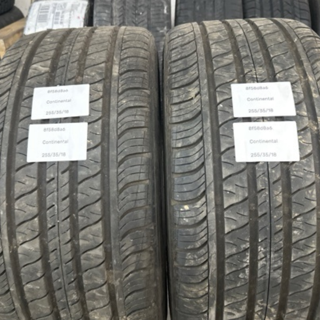 SET OF 2 CONTINENTAL PRO CONTACT SSR 255/35/18 TIRES 8f58d8a6