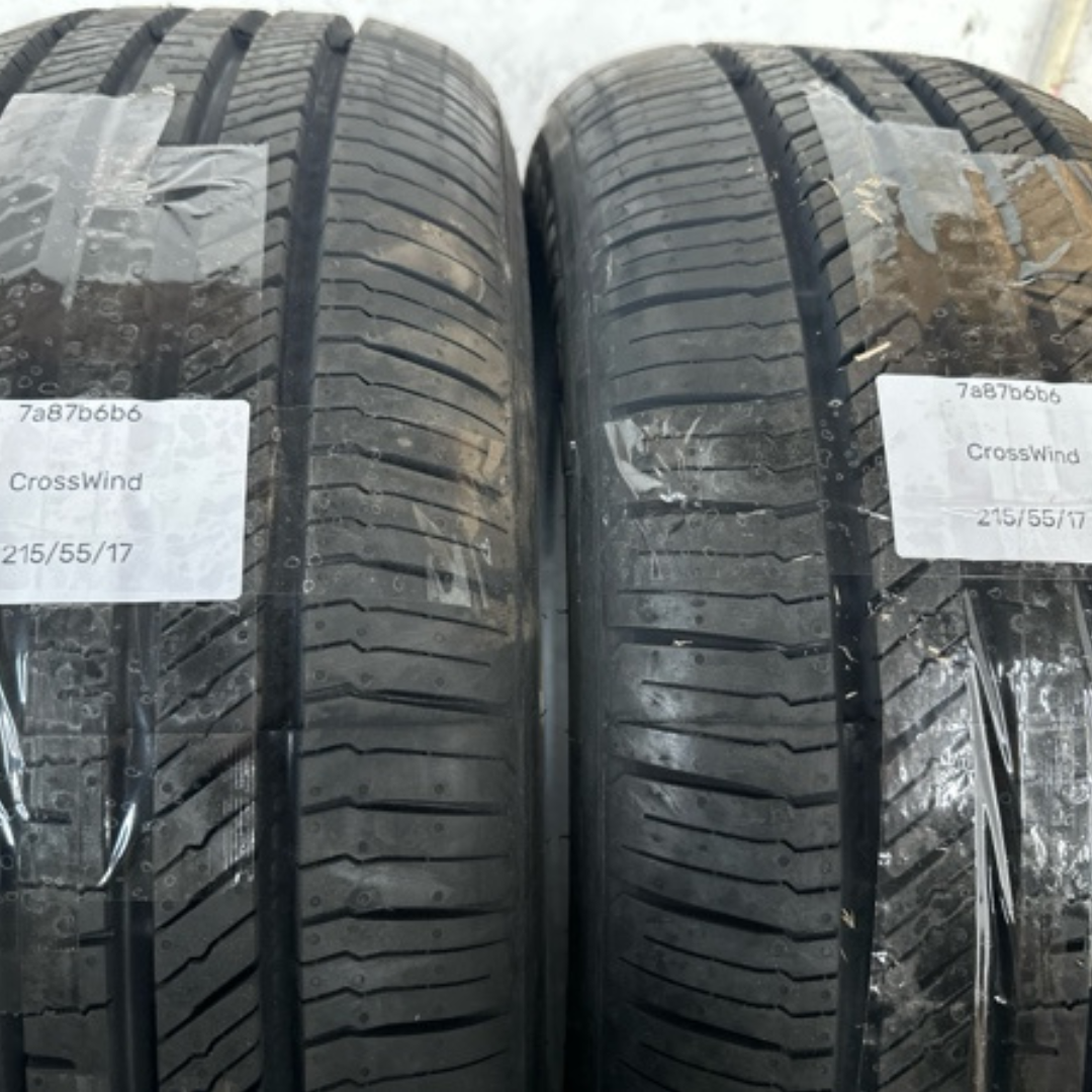 SET OF 2 CROSSWIND HP010 PLUS 215/55/17 TIRES 7a87b6b6