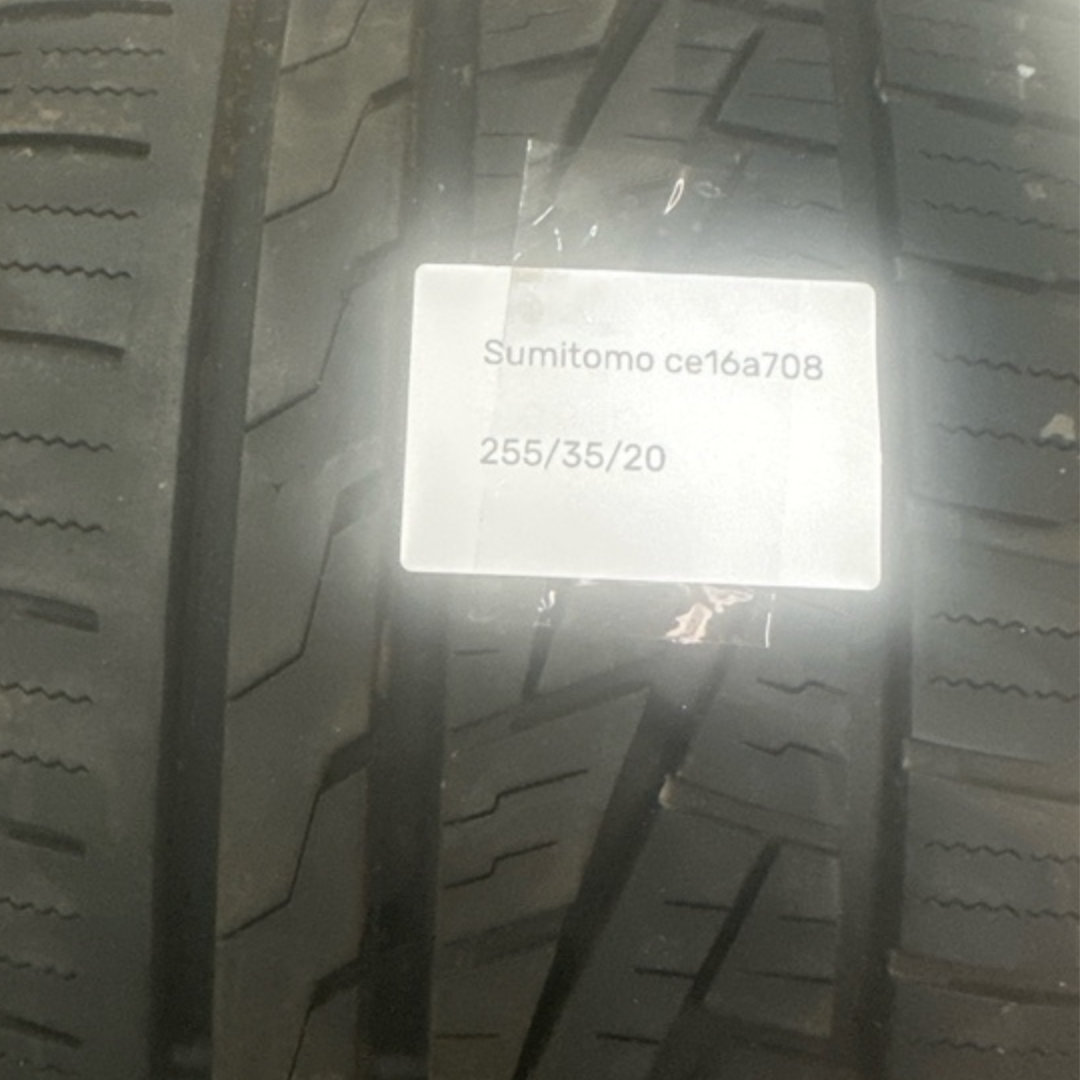 One SUMITOMO HTR A/S PO2 255/35/20 Tire ce16a708