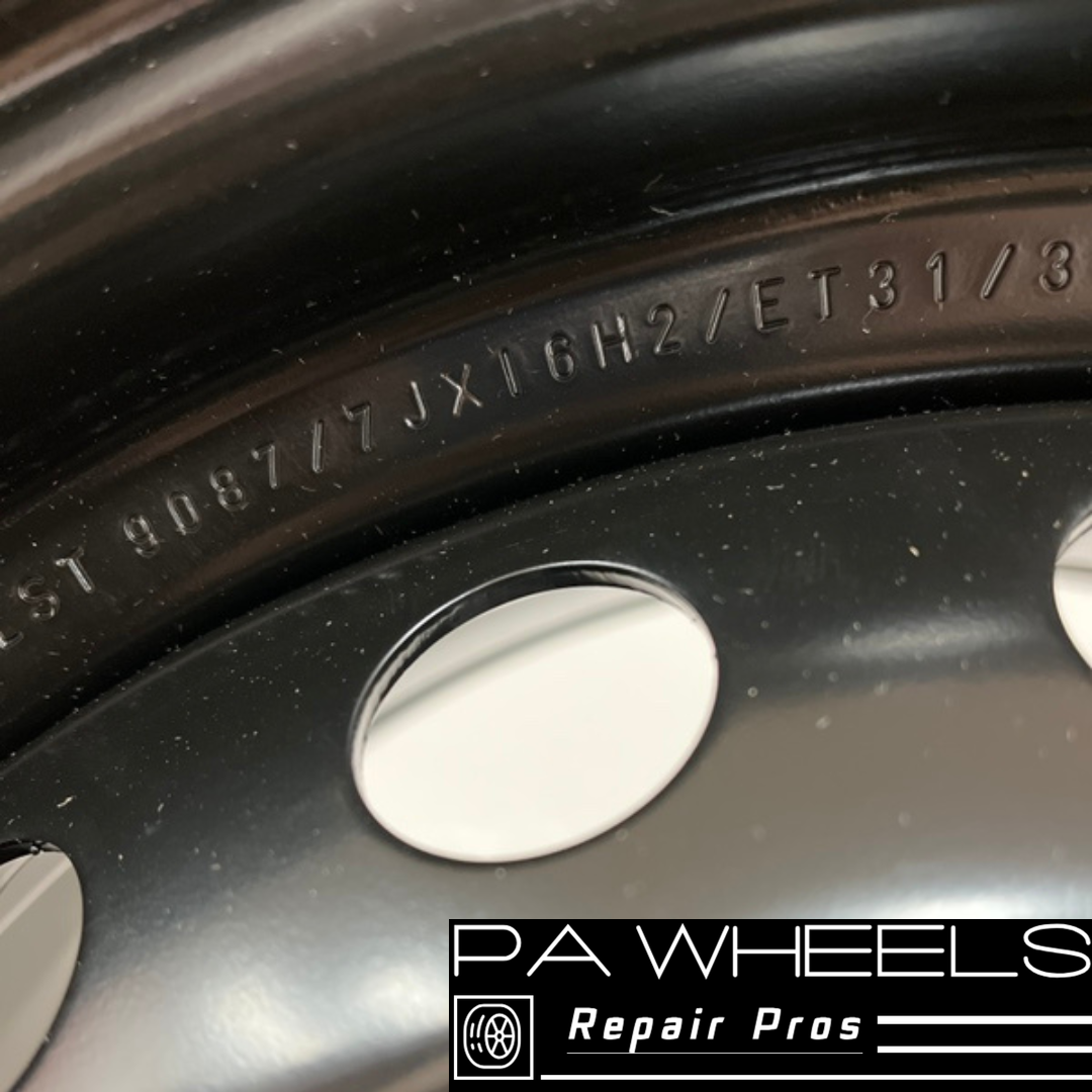 FIAT 500 2014-2019 16" FACTORY ORIGINAL WHEEL RIM STEEL 61667 KBA43738