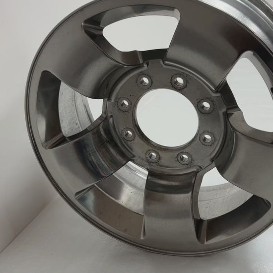 FORD F250SD PICKUP F350SD PICKUP 2004 18 INCH ALLOY RIM WHEEL FACTORY OEM 3612 4C341007GA 4C341007HA 4C34-1007-GA 4C34-1007-HA Manufacturer Part Number: 4C341007GA 4C341007HA 4C34-1007-GA A246A-HA Hollander Number: 3612 Condition: Remanufactured to Original Factory Condition Finish: POLISHED Size: 18" x 8" Bolts: 8x170mm Offset: No Offset Position: UNIVERSAL