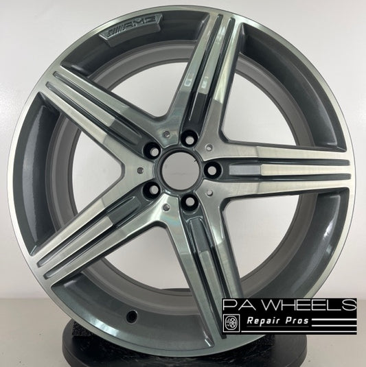 MERCEDES S63 2014-2019 20" FACTORY OEM FRONT AMG WHEEL RIM 85356 A2224011200