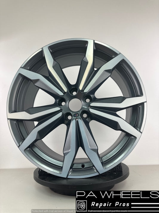 ONE BMW X2 2018 2019 20 INCH ALLOY RIM WHEEL FACTORY OEM 86480 36108008659