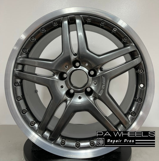 MERCEDES BENZ CL55 2006 19 INCH ALLOY RIM WHEEL FACTORY OEM REAR 85092 A2204001602