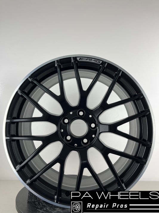 MERCEDES C-CLASS 2015-2019 19" FACTORY OIRIGINAL FRONT AMG WHEEL RIM