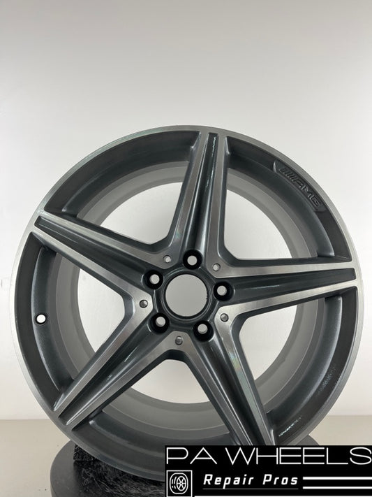 MERCEDES E300 2017 2018 2019 18" FACTORY ORIGINAL REAR AMG WHEEL RIM