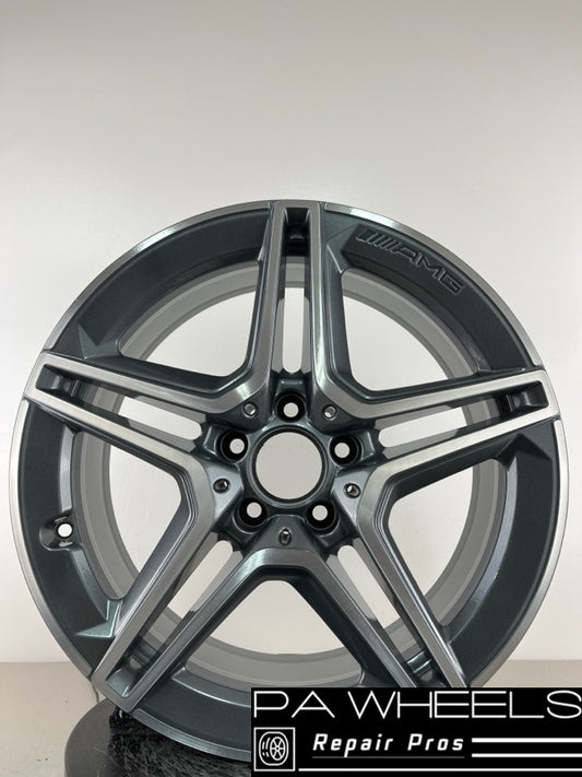 MERCEDES C43 2019 2020 18'' FACTORY ORIGINAL FRONT AMG WHEEL RIM