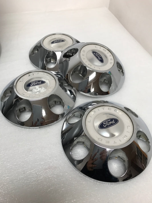 Set of 4 Ford F150 LIMITED 6 Lug Center Hub Cap 8L34-1A096-AA