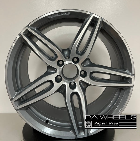 MERCEDES BENZ E300 E43 2017 - 2021 19 INCH ALLOY REAR RIM WHEEL FACTORY OEM