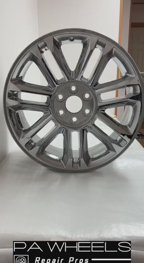 CADILLAC ESCALADE, ESCALADE ESV, ESCALADE EXT 2007 2008 2009 2010 2011 2012 2013 2014 22 INCH ALLOY RIM WHEEL FACTORY OEM 5358 9597482 9597224 Manufacturer Part Number: 9597482; 9597224 Hollander Number: 5358 Condition: "This is used wheel and may have some cosmetic imperfections, please ask for the actual picture" Finish: CHROME Size: 22" x 9" Bolts: 6x5.5 Offset: 31 Position: UNIVERSAL