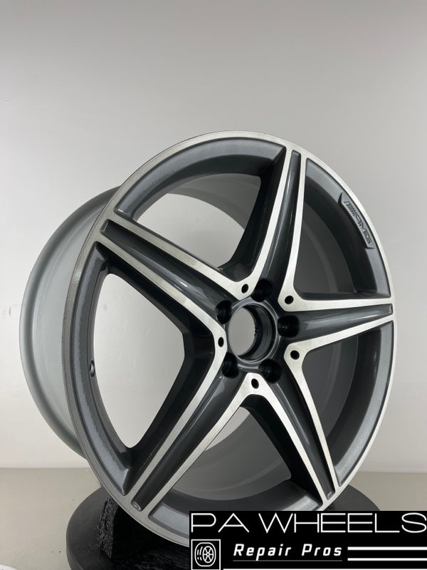 MERCEDES E300 2017 2018 2019 18" FACTORY ORIGINAL REAR AMG WHEEL RIM