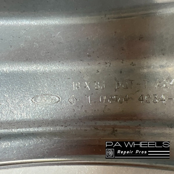 FORD F250SD PICKUP F350SD PICKUP 2004 18 INCH ALLOY RIM WHEEL FACTORY OEM 3612 4C341007GA 4C341007HA 4C34-1007-GA 4C34-1007-HA   Manufacturer Part Number: 4C341007GA 4C341007HA 4C34-1007-GA A246A-HA Hollander Number: 3612 Condition: Remanufactured to Original Factory Condition Finish: POLISHED Size: 18" x 8" Bolts: 8x170mm Offset: No Offset Position: UNIVERSAL