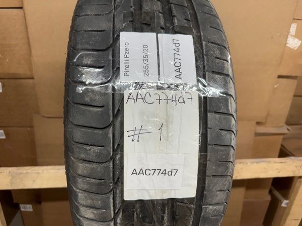 Tire Pirelli Pzero Size 255/35/20