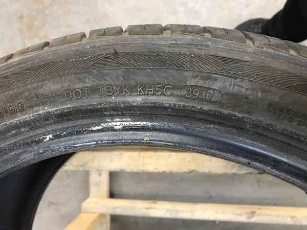 Tire Voyager HP Ground Speed Size 245/40/19