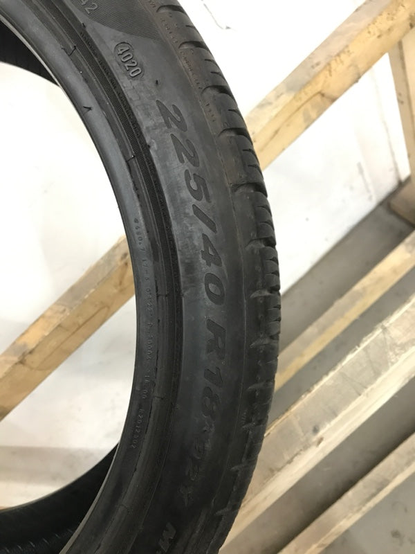 Tire Pirelli p zero all season plus Size 225/40/18