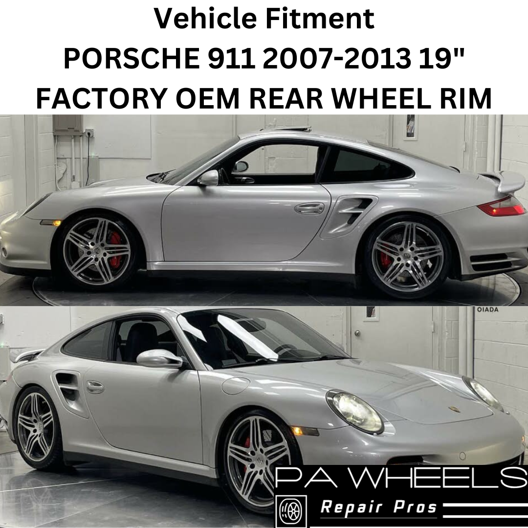 PORSCHE 911 2007-2013 19" FACTORY OEM REAR WHEEL RIM 67349 99736216202