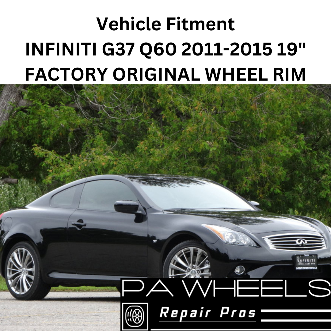 INFINITI G37 Q60 2011-2015 19" FACTORY OEM FRONT WHEEL RIM 73755  N09A-985