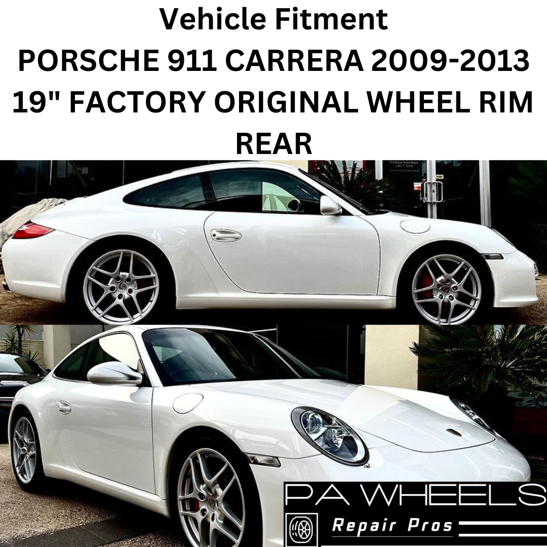 PORSCHE 911 2009-2013 19" FACTORY ORIGINAL REAR WHEEL RIM 67370 99736216300