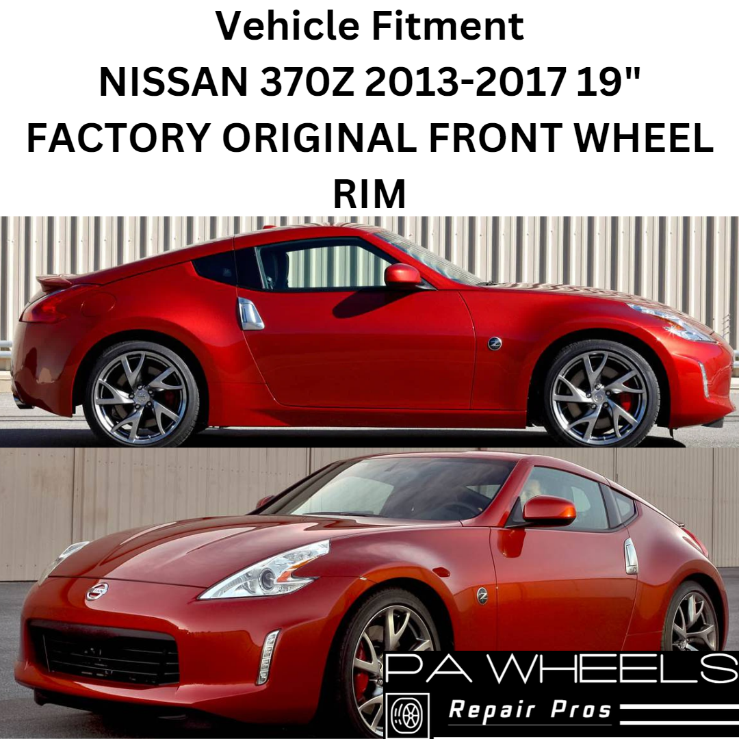 NISSAN 370Z 2013 2014 2015 2016 2017 19" FACTORY ORIGINAL FRONT WHEEL RIM