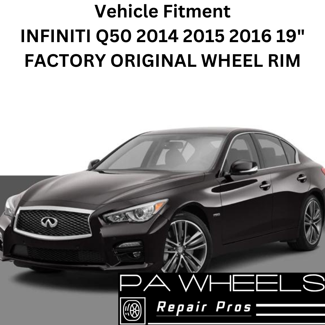 INFINITI Q50 2014 2015 2016 19" FACTORY ORIGINAL WHEEL RIM 73766 D0C004GA3B