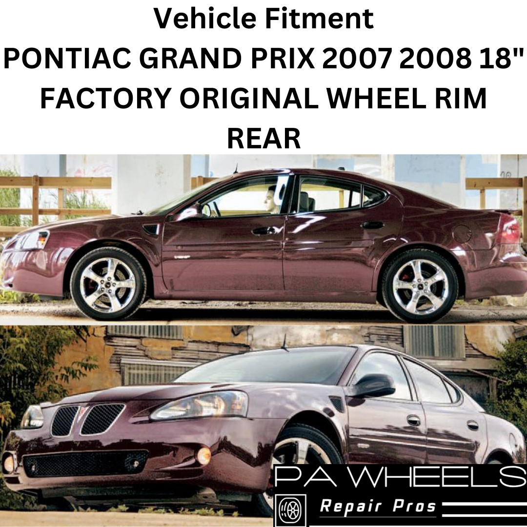 PONTIAC GRAND PRIX 2007 2008 18" FACTORY ORIGINAL WHEEL RIM REAR 6627 9597499