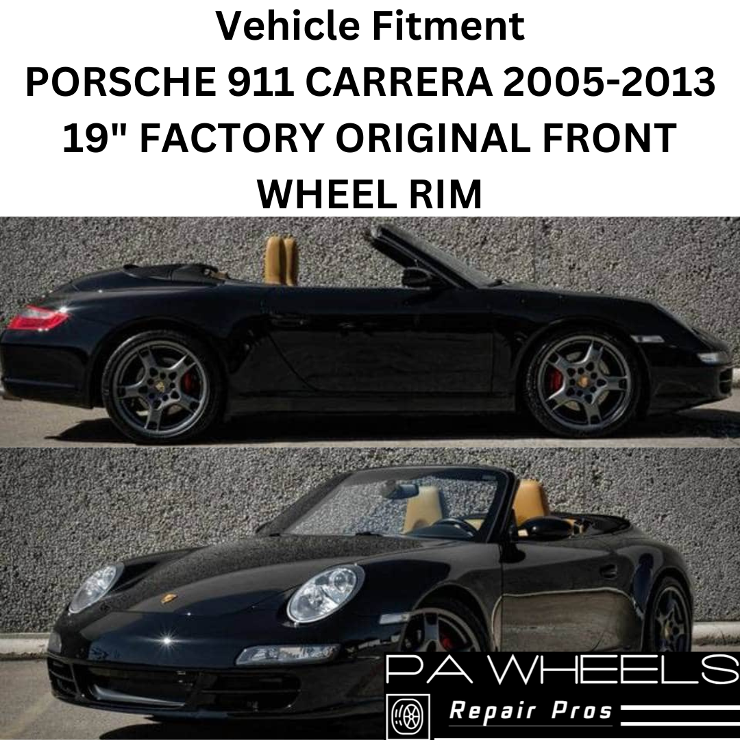 PORSCHE 911 CARRERA 2005-2013 19" FACTORY OEM FRONT WHEEL RIM