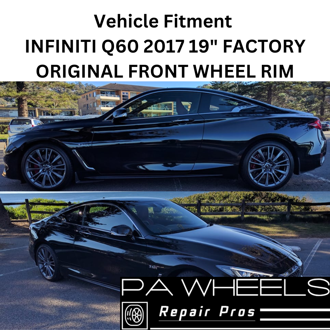 INFINITI Q60 2017 19" FACTORY ORIGINAL FRONT WHEEL RIM 73792 N999011