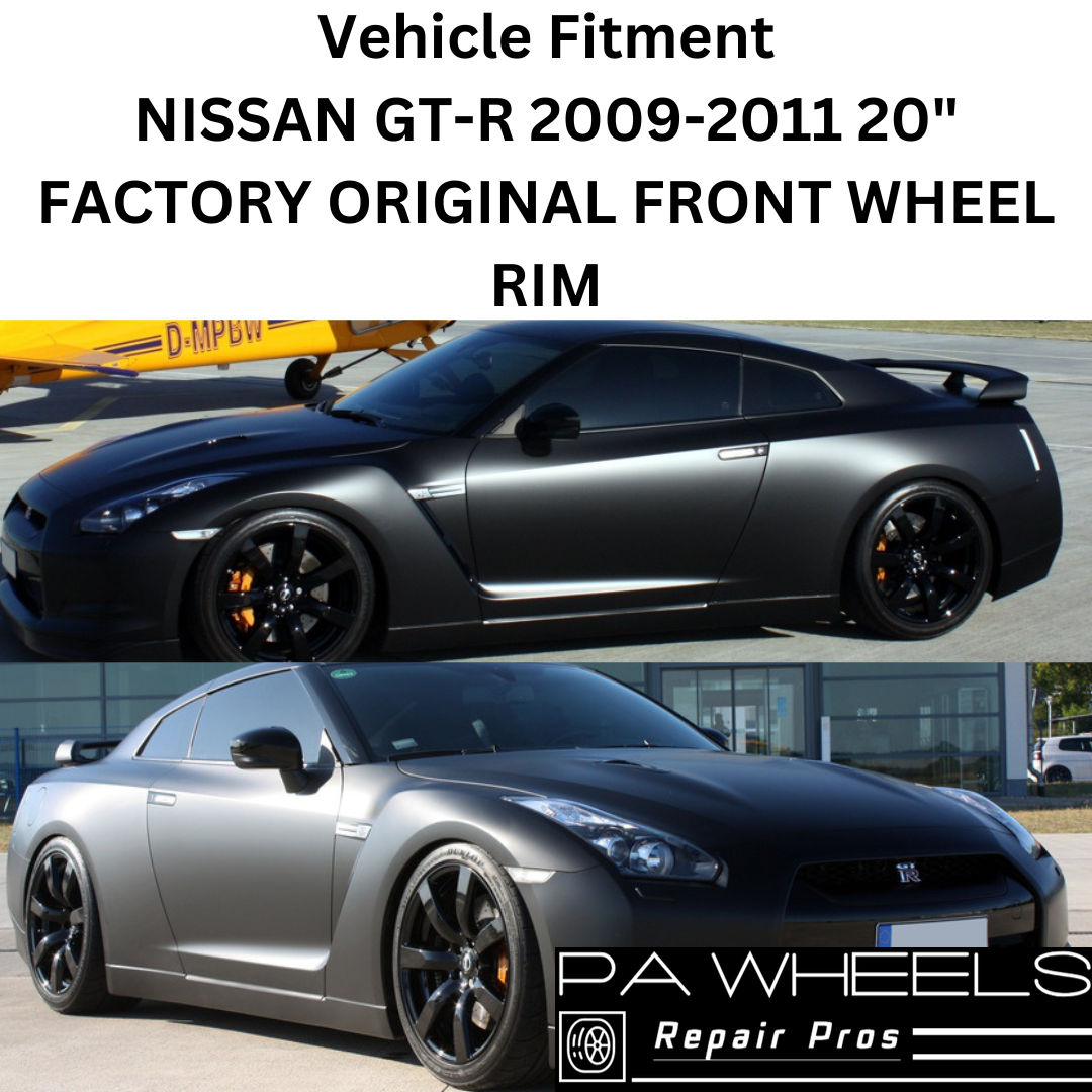 NISSAN GT-R 2009-2011 20" FACTORY OEM FRONT WHEEL RIM 62519 425H25