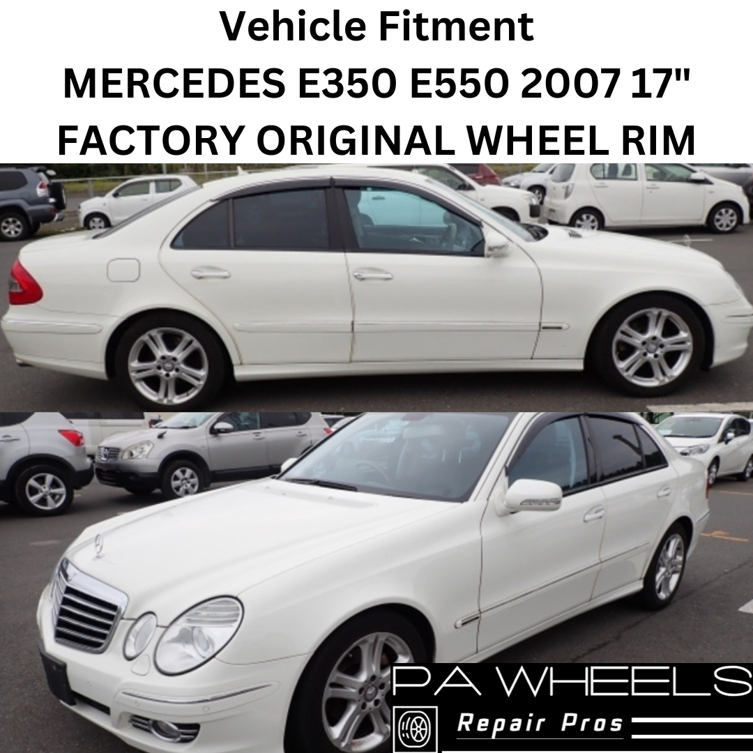 MERCEDES E350 E550 2007 17" FACTORY ORIGINAL WHEEL RIM