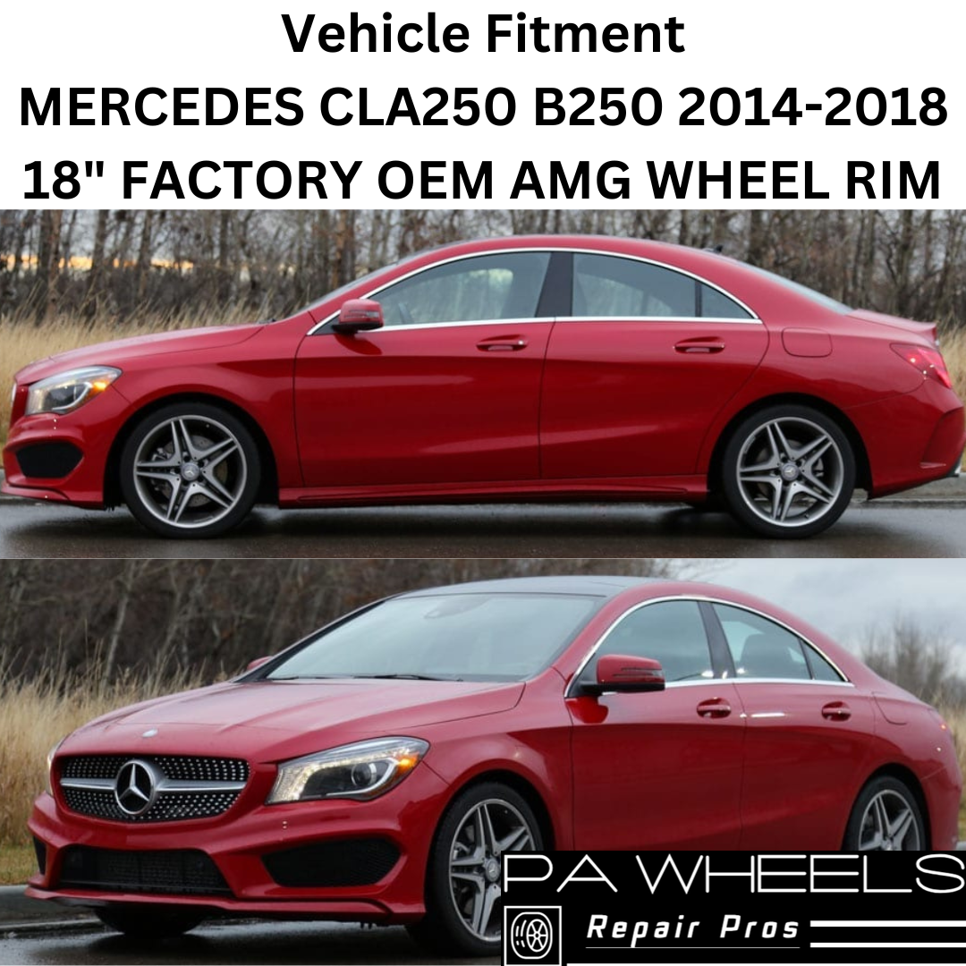 MERCEDES CLA250 B250 2014-2018 18" OEM AMG WHEEL RIM 85335 A1764010302
