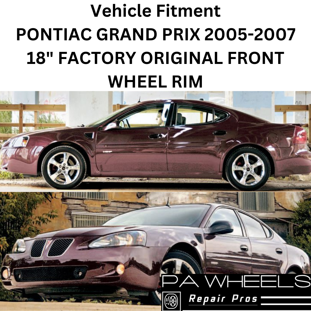 PONTIAC GRAND PRIX 2005 - 2007 18 INCH ALLOY FRONT RIM WHEEL FACTORY OEM