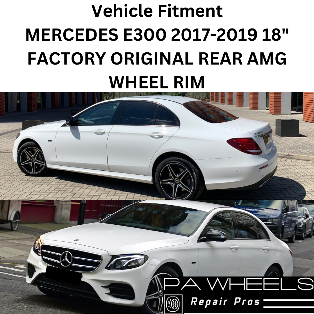 MERCEDES E300 2017 2018 2019 18" FACTORY ORIGINAL REAR AMG WHEEL RIM