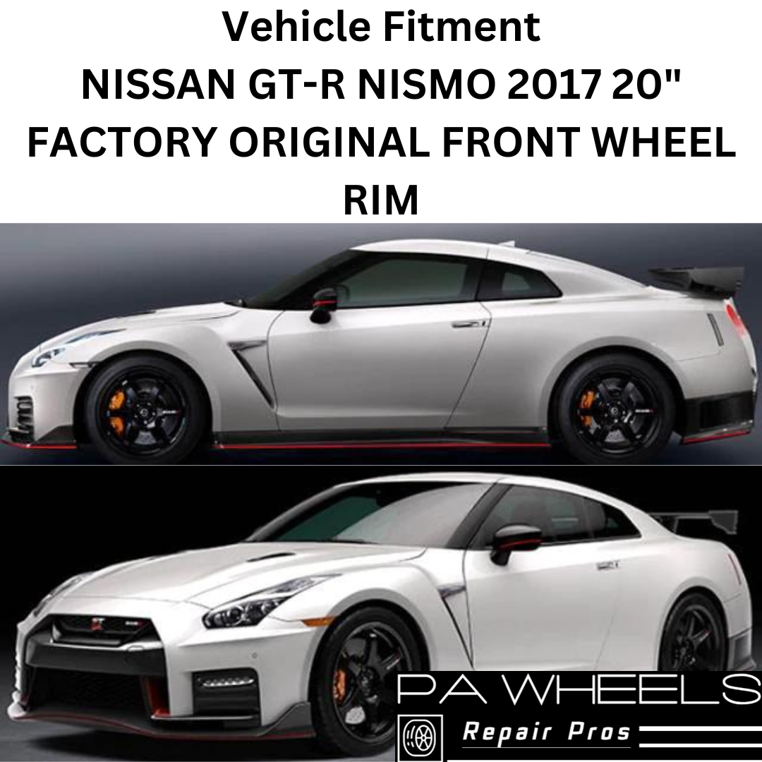 NISSAN GT-R NISMO 2017 20" FACTORY OEM FRONT WHEEL RIM 62734 6AV0BSK95