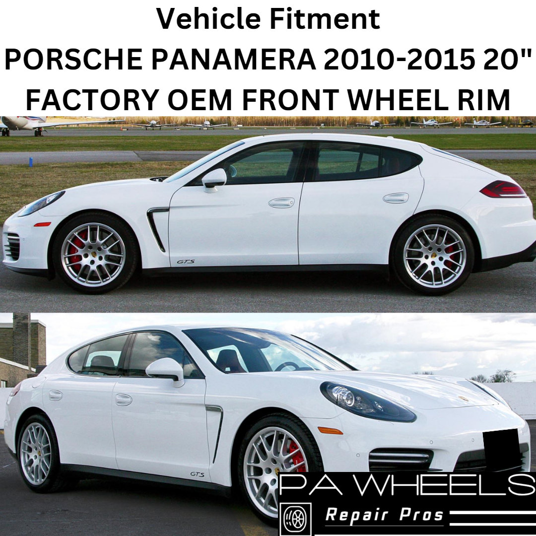 PORSCHE PANAMERA 2010-2016 20" FACTORY OEM WHEEL RIM FRONT 67390 97036217805