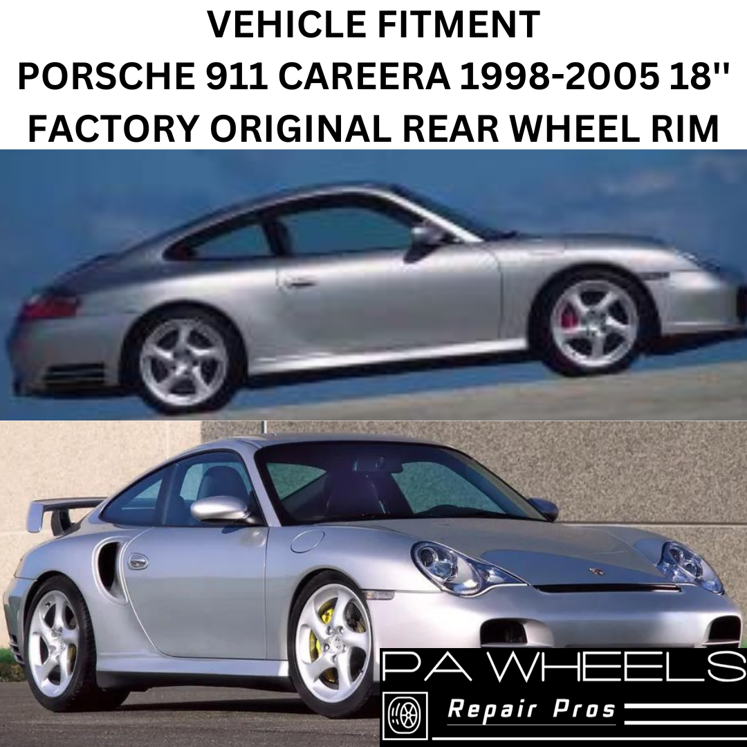 PORSCHE 911 CARRERA 1998-2005 18'' FACTORY ORIGINAL REAR WHEEL RIM